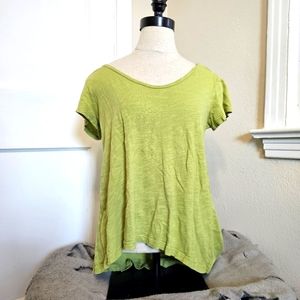 Anthropologie Left of Center Top